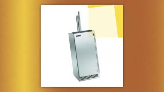 Perlick 15'' Stainless Steel Beer Dispenser Solid Door Left Hinge