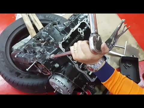 ผ่าเกียร์Bigbike ep.2 | ขั้นตอนการประกบตูดเครื่องยนต์ ในส่วนของเกียร์ - ผ่าเกียร์Bigbike ep.2 | ขั้นตอนการประกบตูดเครื่องยนต์ ในส่วนของเกียร์