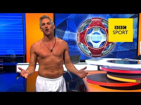 Video Gary Lineker presents Match of the Day in his pants - BBC Sport