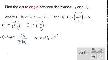 OCR Pure Core: Vectors 4-4