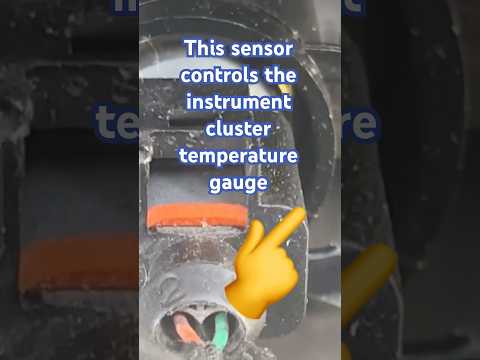 2005 Volkswagen Jetta Coolant temperature sensor DIY Repair #volkswagen #mechanictips #diymechanics