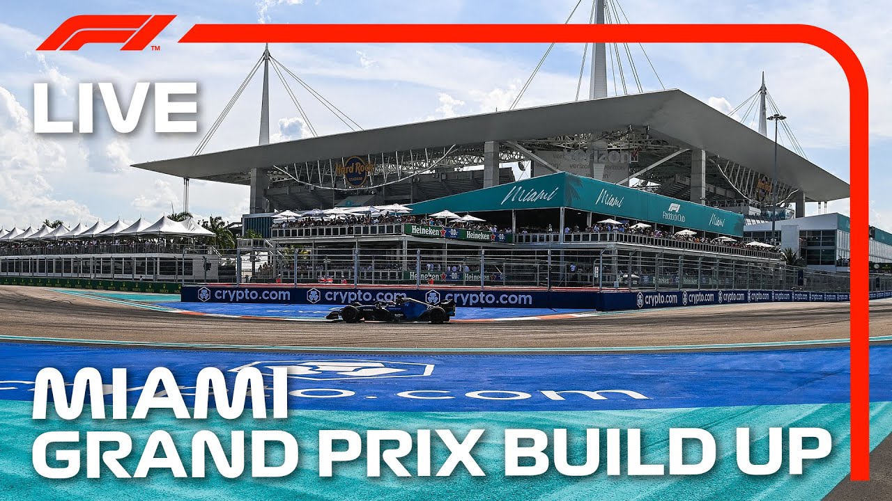F1 LIVE Miami Grand Prix Build-Up and Drivers Parade