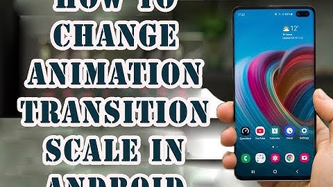 Editing animation transition scale in android ?! Here is how