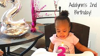 Adalynn's 2nd Birthday | No Party?! | Andrea C. by Andrea Brown 112 views 5 years ago 10 minutes, 10 seconds