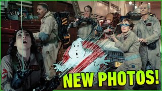 New Ghostbusters: Frozen Empire photos and Paul Rudd talks driving the iconic Ecto-1