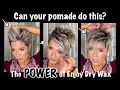 Hair Tutorial ~ The POWER of Enjoy Dry Wax + Review of Stylus Sheer Remedy & CIBU Sticky Rice