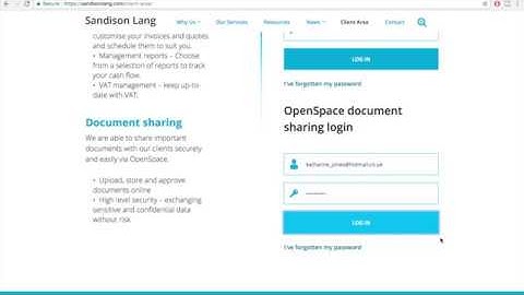 SANDISON LANG - How to Upload documents via OpenSpace