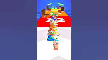Sneakers Stack Gameplay #games #shorts #ytshorts #shose