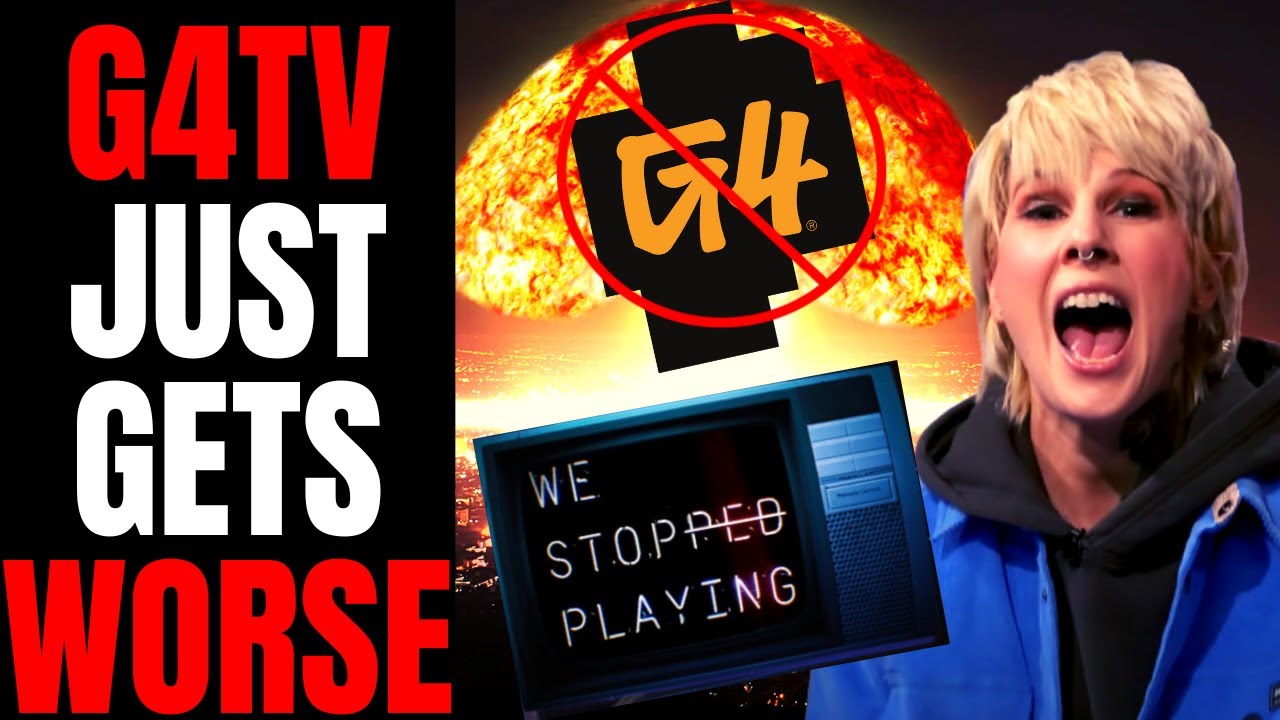 G4TV Gets SLAMMED By Employees And Fans After EMBARRASSING Update To Website | "We Stopped Playing"