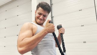 THE RETURN TO BODYBUILDING | ARM WORKOUT | TRYING GYMFLO PRE WORKOUT