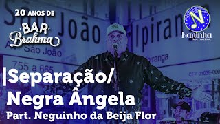 Video thumbnail of "Naninha - SEPARAÇÃO / NEGRA ÂNGELA (Part. Neguinho da Beija Flor) – 20 Anos de Bar Brahma"