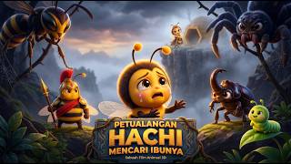 Dongeng Anak : Petualangan Hachi Mencari Ibu | Animasi 3D Hachi & Ratu Lebah 🐝