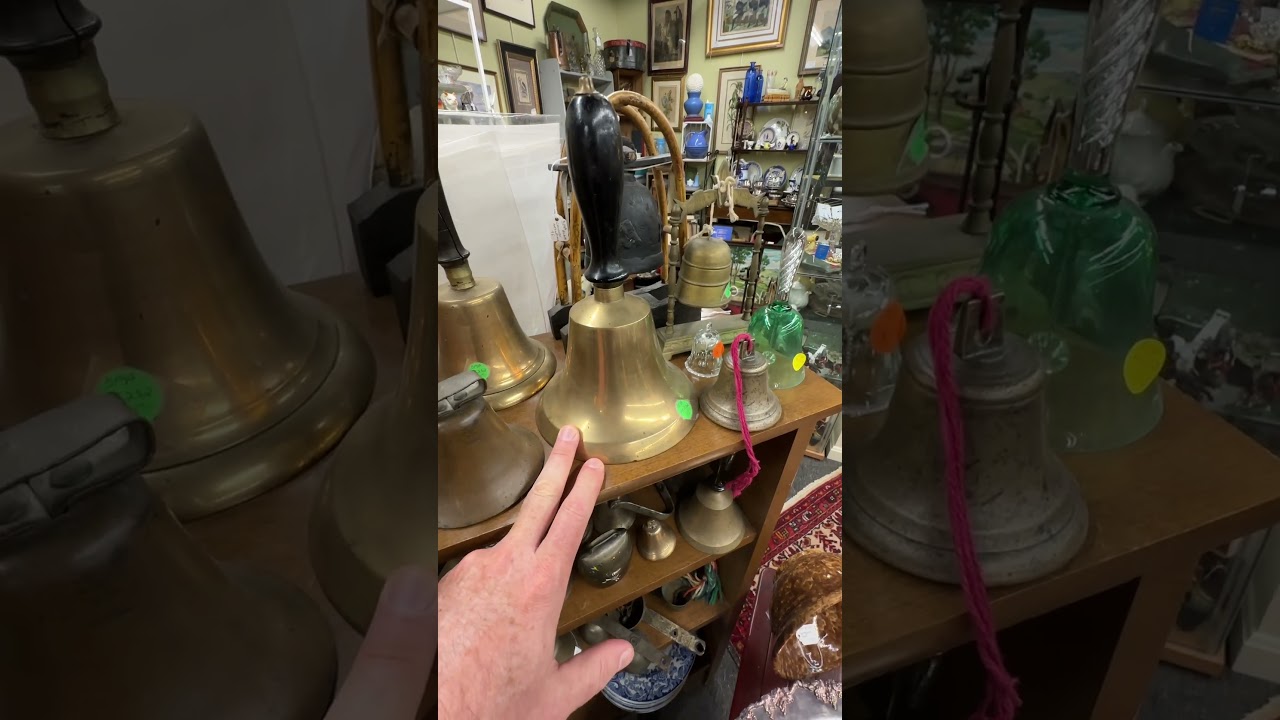 Overpriced antique bells - what was the dealer thinking? - YouTube