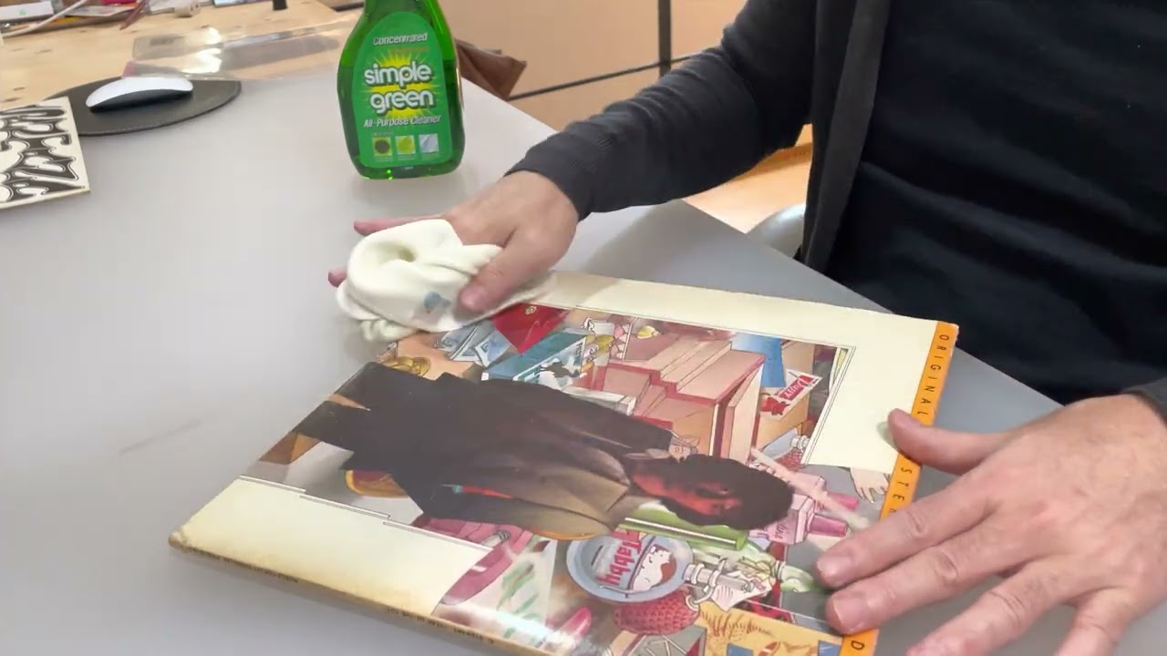 Clean Your Record Album Covers