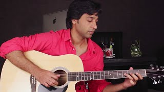 Video thumbnail of "Tip Tip Barsa Pani - Mohra - Intro Guitar Lesson in Hindi for Beginners By VEER KUMAR"