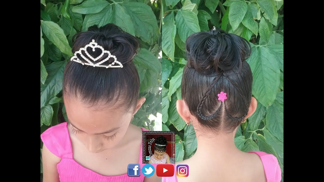 Peinado Para Niñascorazón Y Chongotrenzas Nmba Peinado Para Niñascorazón Y Chongotrenzas Nmba