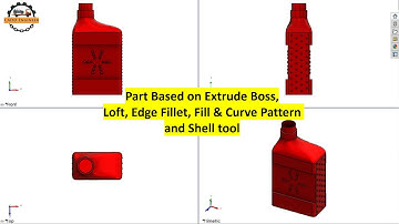 SolidWorks Tutorial for Unique Oil Cans