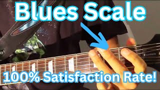 Blues Scale Guitar Lesson For Beginners + TABs
