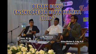 BEDAH BUKU ENSIKLOPEDIA BUYA HAMKA JILID II DI PERGURUAN THAWALIB PADANG PANJANG
