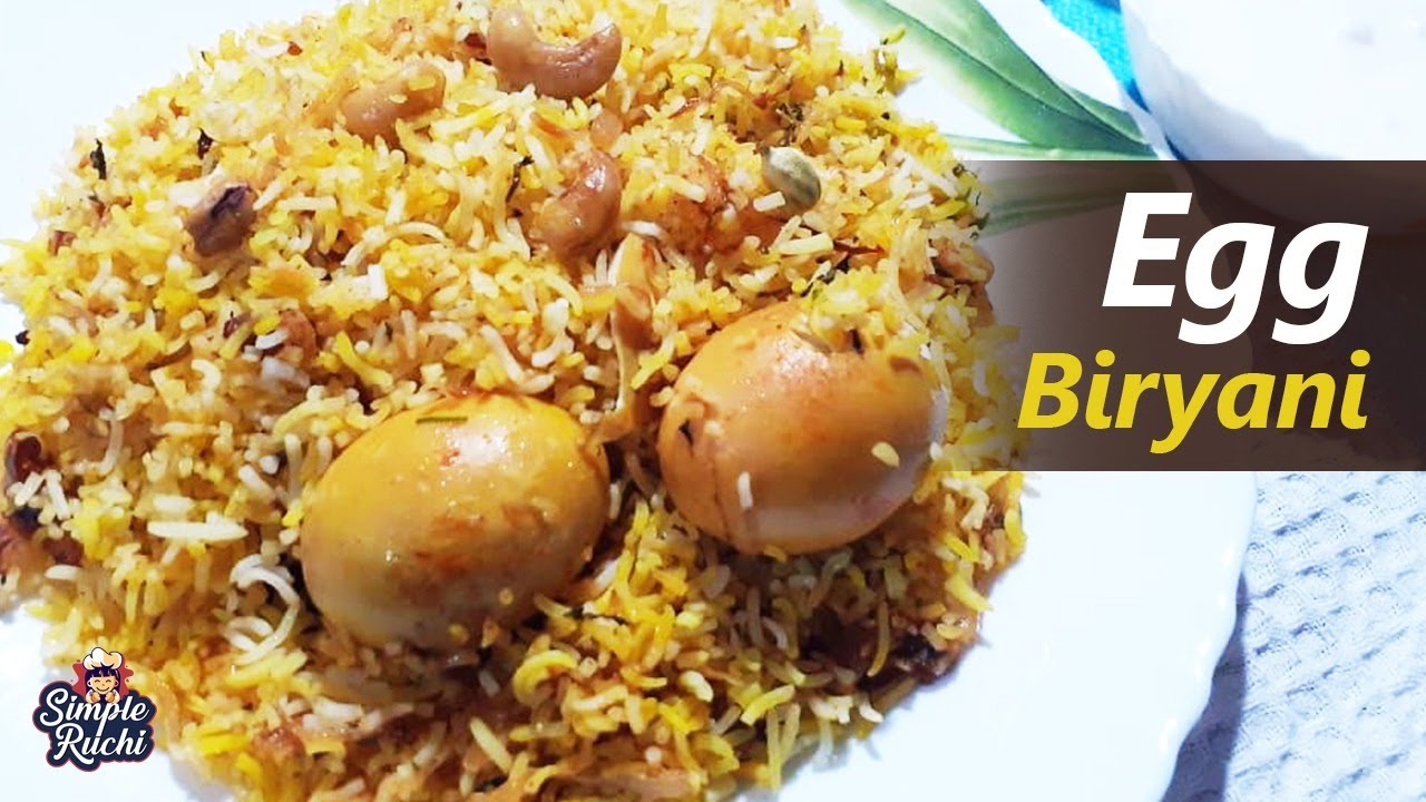 Egg Dum Biryani Egg Biryani Recipe In Malayalam Simple Ruchi YouTube