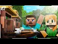Steve and Alex Trained all Villagers for Fight | Babu Tech [ Prisma 3d Minecraft animation ]