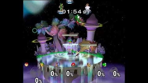 Super Smash Bros. Melee CrazyMod UE/Debug Menu - All Controllers as CPU with P1 (5 Minutes)