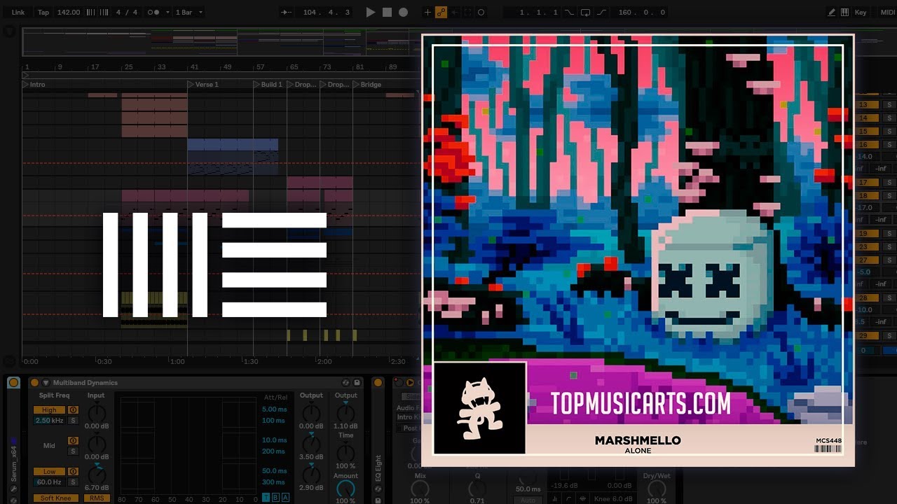 Marshmello Alone Ableton Remake Future Bass Template Top Music Arts