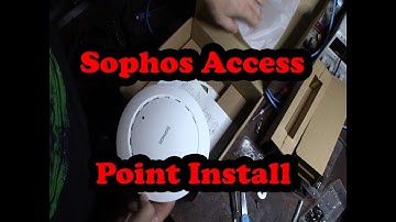 Sophos Wireless Access Point Installation and UTM SG XG firewall configuration wifi