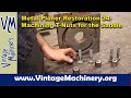 Metal Planer Restoration 34: Machining new Double T-Nuts for the Clapper Box Saddle