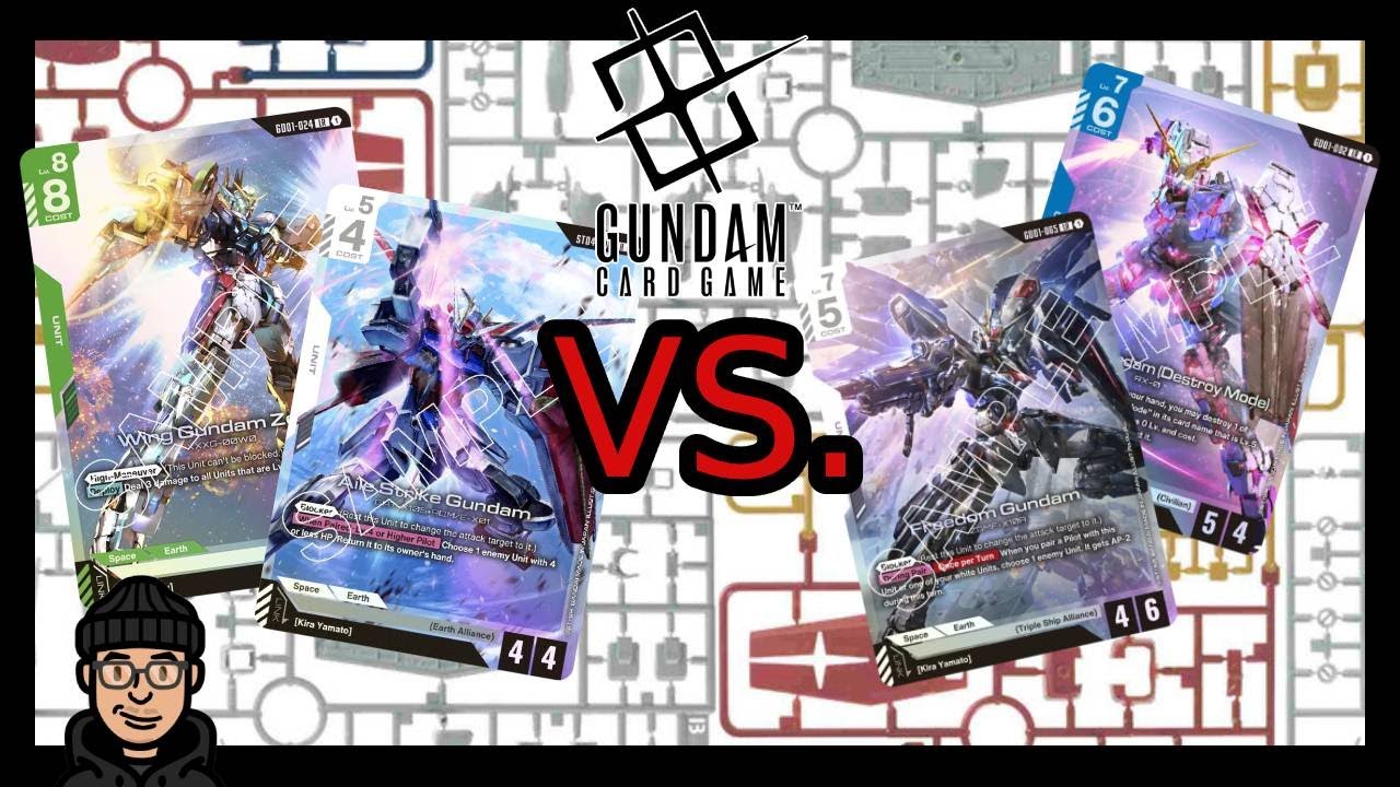 POV - Gundam TCG - First Constructed Tourney! W/G Wing vs W/B Blockers