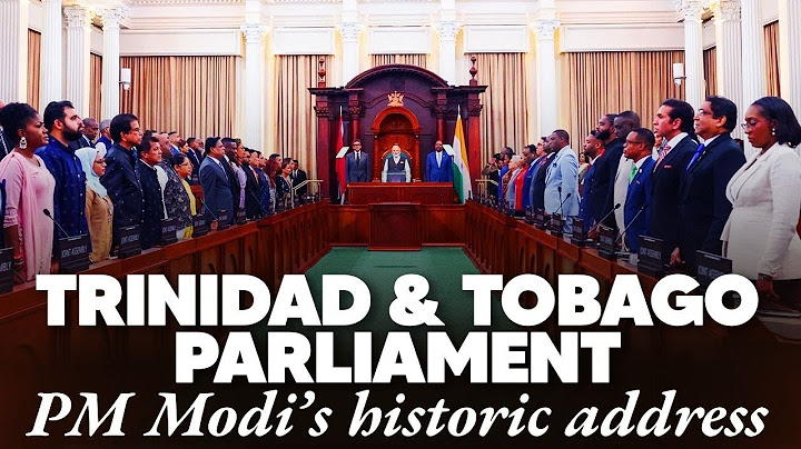 LIVE: PM Modi addresses Joint Session of the Parliament of Trinidad & Tobago