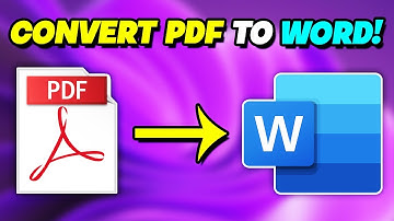 How To Convert a PDF File to Word Document! (3 EASY STEPS!)