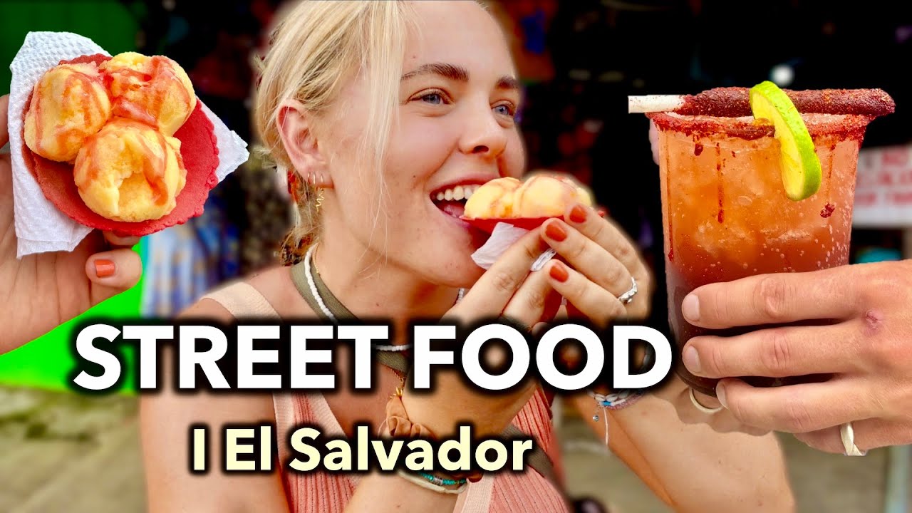 Street Food TASTE TEST🍢🍤 -  El Salvador