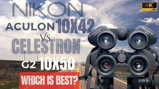 Nikon Aculon A211 10x42 Vs Celestron Upclose G2 10x50 Binoculars  Which Is Best