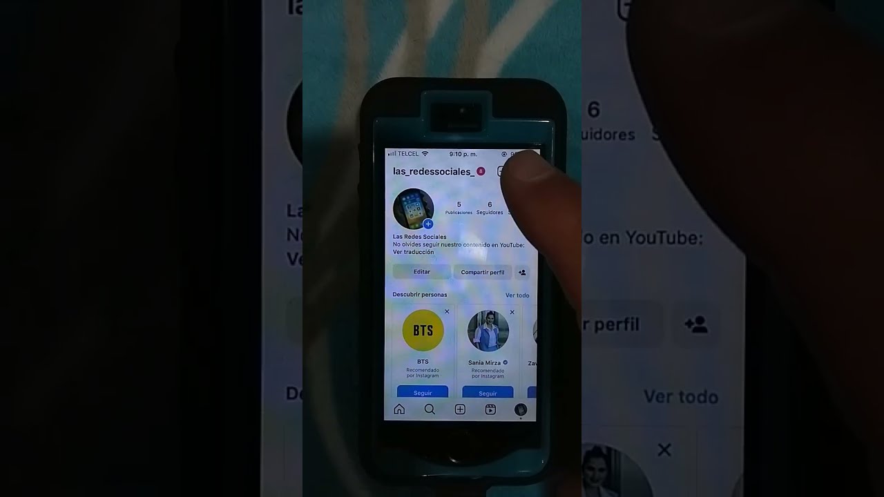 Cuenta Secundaria en Instagram
