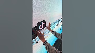 My tiktok was installed backwards!!! #ledscreen#tiktok #leddisplay