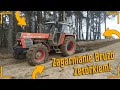 Zagarnianie Bruzd Zetorem! II Zetor 12011/45 + Kultywator II Śnieg Na Polu😱