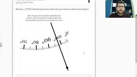 DeltaMath Protractor