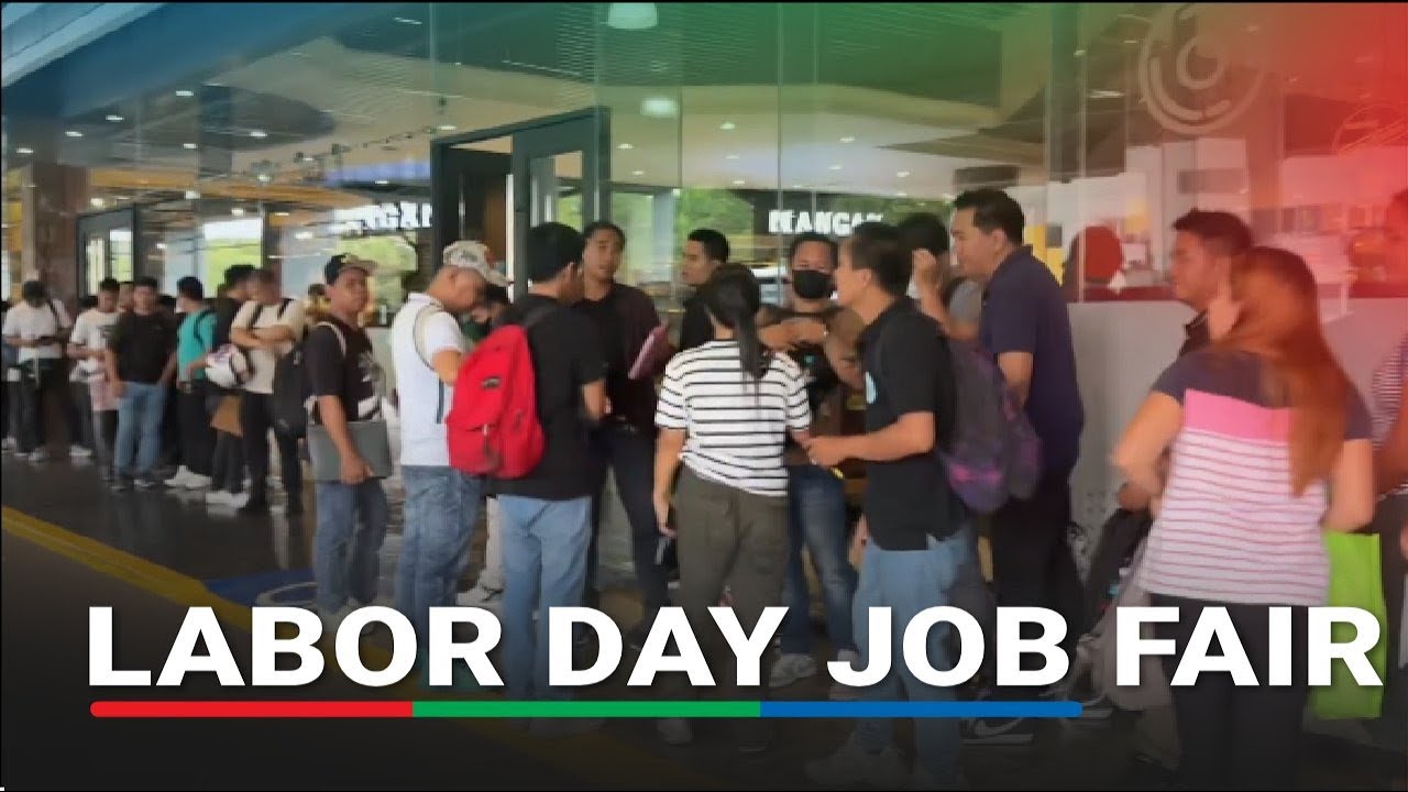Labor Day job fair dinagsa sa Ortigas; repatriated Fili… — Transcript