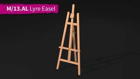 Cavalletti a lira | Lyre easels M13AL