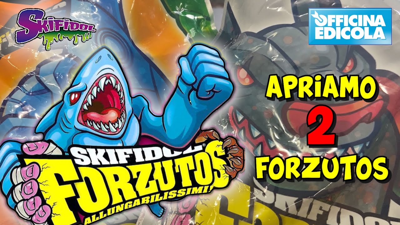 Nuova Serie Skifidol Forzutos - Figurines Allongées Collectionnables - Choisis Celles Que Tu Veux - Année 2020