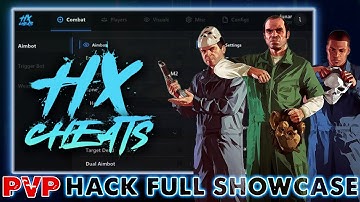 Hx Cheats FiveM Mod Menu [Best PvP Cheat] [Full Showcase]