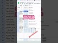 🤯💯Create attendance tracker in excel 🗂#Excel #exceltips countIF #exceltutorial #shortsvideo #shorts