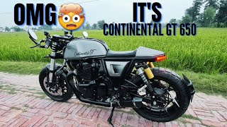 MOST HEAVILY MODIFIED CONTINENTAL GT 650||ONLY 1 IN INDIA|| RDV RAHUL