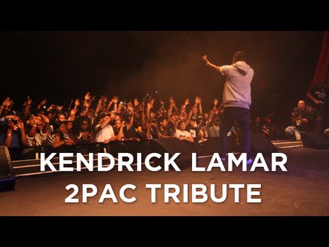 Video Kendrick Lamar performs California Love on 2pac's birthday