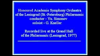 V.Nagovitsin. Concerto for violin and orchestra, part 2 (&quot;Ostinato&quot;) and part 3 (&quot;Final&quot;)