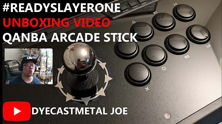 #ReadySlayerOne Gaming: UNBOXING Qanba Obsidian Arcade Joystick