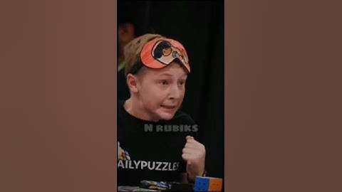 3×3 Blindfolded world record 12.10 sec