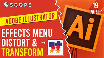 Master Distort & Transform in Illustrator | Adobe Tutorial Part 1 | Adobe Illustrator Tutorial |