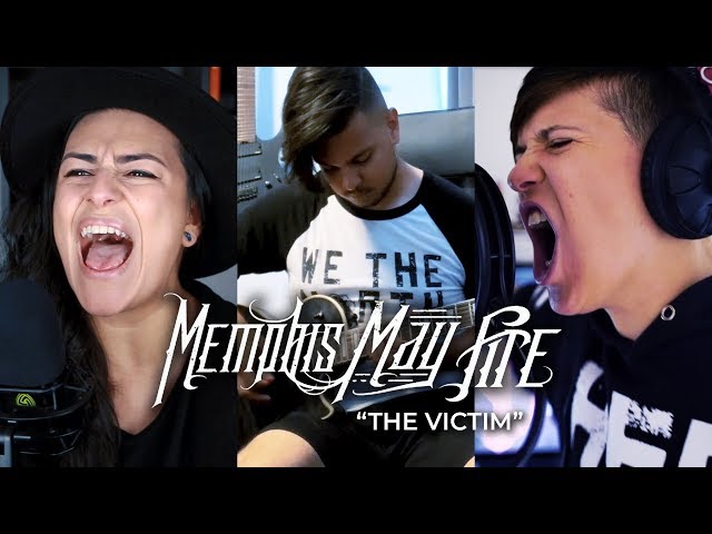 MEMPHIS MAY FIRE – The Victim (Cover by Lauren Babic, K Enagonio u0026 Rian Cunningham) class=